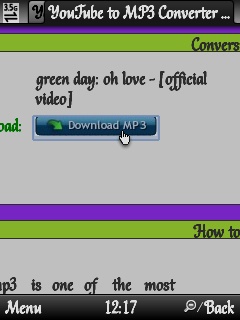 cara muat turun video youtube sebagai audio mp3 (via opera mini)
